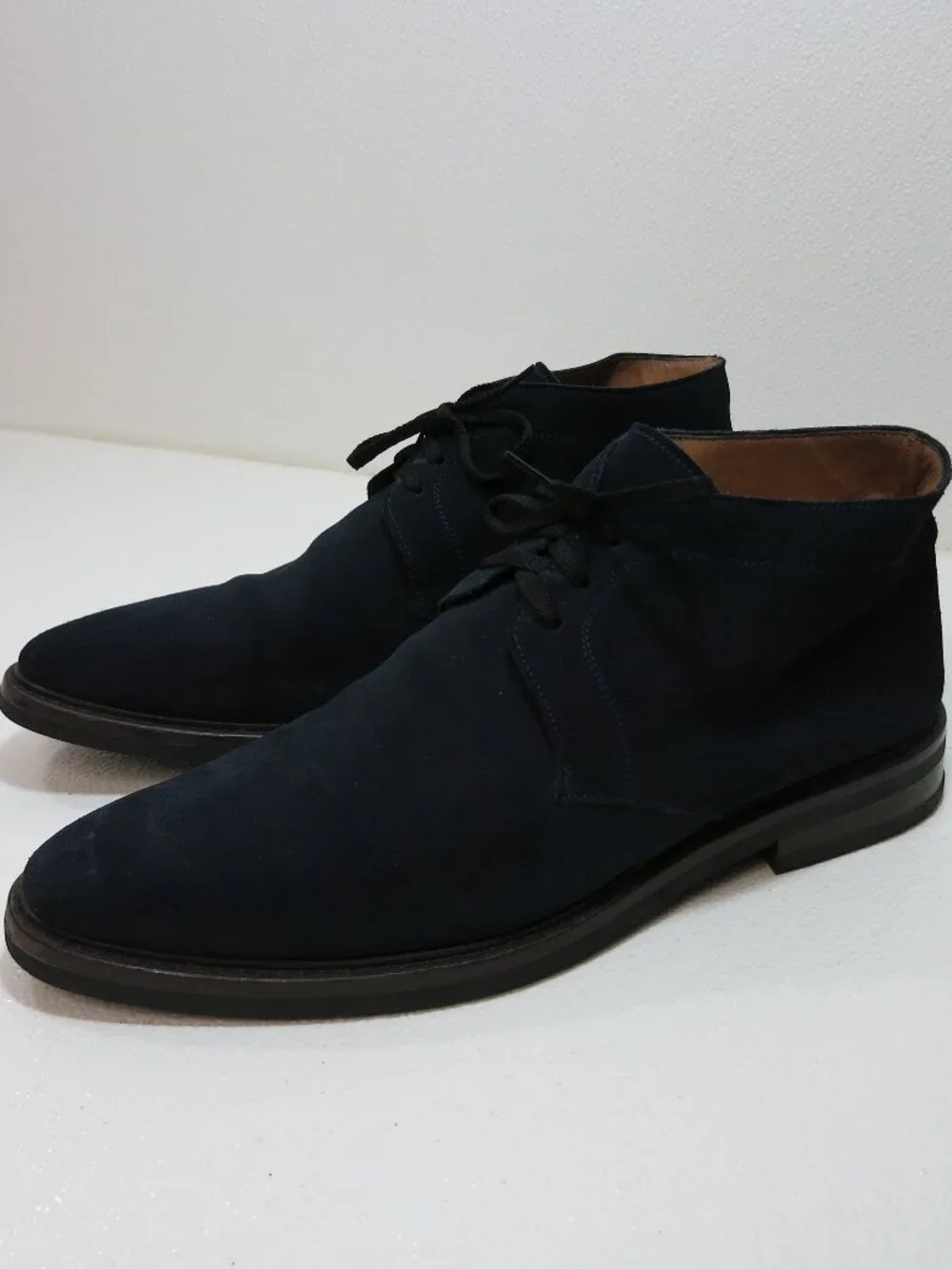 Jack Erwin Men's Comfortable Made in Spain Suede Chukka Boot Size 12